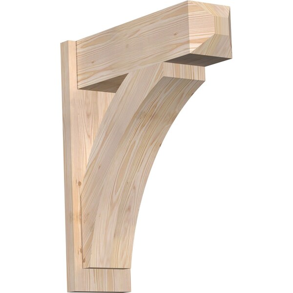 Ekena Millwork Thorton Smooth Craftsman Outlooker, Douglas Fir, 7 1/2"W x 24"D x 28"H OUT08X24X28THR04SDF - main